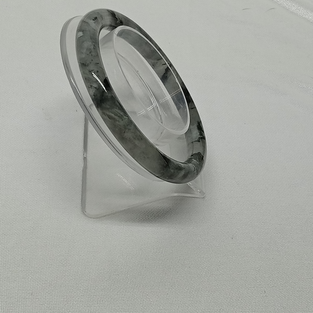 River Mountain Jadeite Bangle View 3